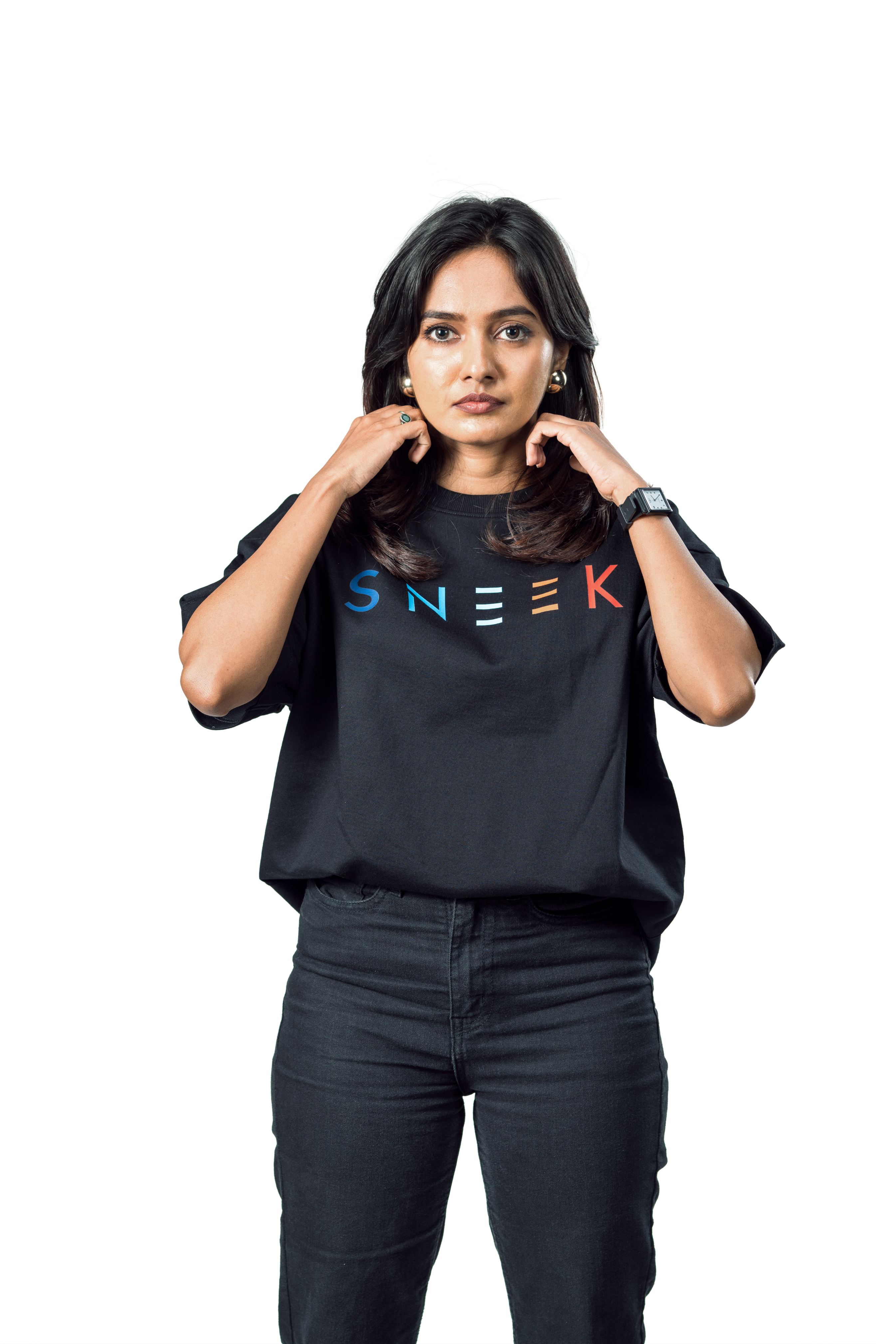 Sneek Elemental Balance Tee – Black Tee Women's